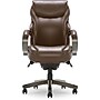 La-Z-Boy Hyland Ergonomic Faux Leather Swivel Executive Chair, Brown (CHR10044C)~#|#~47C29DA1-AFD6-4702-BA17B8631DAAB4CA_sc7