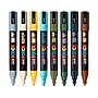 POSCA PC-5M Earthtone Water Based Paint Marker, Medium Bullet Tip, Assorted Colors, 8/Set (UBCPC5M8CEARTHTONE)~#|#~47C2AED8-86C4-41DB-8EFF80C089E51510_sc7