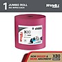 WypAll PowerClean X80 Cloth Cleaning Wipers, 16.8" x 12.5", Red, 455 Sheets/Roll (41055)~#|#~47C34FCC-F3D3-4903-AC785400A9D612EF_sc7