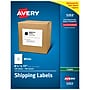 Avery Copier Shipping Labels, 8-1/2" x 11", White, 100 Labels/Box (5353)~#|#~47C506EA-BD40-4416-BEBE20245BBA94EA_sc7