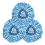 BISON LIFE Kleen Handler Microfiber Spin Mop Head Refill, Blue, 24/Pack (BPES-SPM-MFR-BL-L-1-24A)~#|#~47C50723-BE7F-4AC6-85A23DAD206A4216_sc7