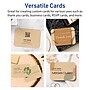 Avery Business Cards, 2-1/2" x 3-1/2", Matte Kraft Brown, 150/Pack (95328)~#|#~47C52257-57E2-421C-AABE588010B3B9B4_sc7