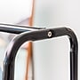 Iris 8.88" x 6.75" Garment Rack, Black Metal (596269) ~#|#~47C8F571-0B34-420E-8DB3DC7BFB7146F6_sc7
