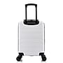 InUSA Trend 20" Hardside Carry-On Suitcase, 4-Wheeled Spinner, TSA Checkpoint Friendly, White (IUTRE00S-WHI)~#|#~47D01B67-7537-4C90-B3D90CB7FB4D975C_sc7