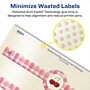 Avery Pearlized Ivory Decorative Edge Multipurpose Labels, 1.5" x 7.75", Ivory, 125/Pack (94118)~#|#~47D093A7-DAB7-4DF4-A17620CECDF7E150_sc7