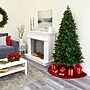 Nearly Natural 6' Grand Teton Spruce Flat Back Artificial Christmas Tree with 180 Clear LED Lights (T1863)~#|#~47D5334E-BBE0-4362-9A7292A684584BAB_sc7
