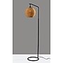 Adesso Maeve 60" Black Floor Lamp with Round Shade (9407-01)~#|#~47D875C2-27A0-41F2-96FEA61182A135CF_sc7
