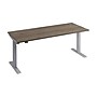 Bush Business Furniture Move 40 Series 72"W Electric Height Adjustable Standing Desk, Modern Hickory/Cool Gray (M4S7230MHSK)~#|#~47DC9BE4-C29D-4291-868461475BE4A797_sc7