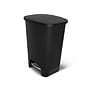 Glad Plastic Step Trash Can, 20-Gallon, Black (GLD-74230-1)~#|#~47E07352-D8F9-44F6-A156B3D54BFF1ADC_sc7