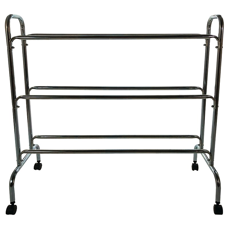 Champion Sports 3 Tier Portable Ball Rack, Black (BRC3) image 1