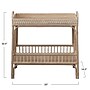 Storied Home Rattan and Bamboo Console Table, Natural (DF5343)~#|#~47E288CD-F697-404F-996F164A881DA4AD_sc7