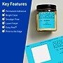 Avery Printable Square Multipurpose Labels, 2.75" x 2.75", Bright Blue, 60/Pack (94109)~#|#~47E7E803-7D9F-43E0-817A6BD899C1F308_sc7