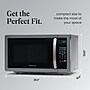 Farberware Classic 1.1 Cu. Ft. Countertop Microwave, Black Stainless Steel (FMO11AHTBSB)~#|#~47E7F1D7-6C68-4D8E-BA517C8EBE5851CF_sc7