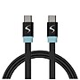Scapade MagLink C Magnetic USB-C to USB-C Charging Cable, 6.5-ft., Black (SCAPSMUCC2)~#|#~47E9130F-FFE0-4982-A14F95923D2A47DC_sc7