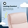 Serta Comfort Ergo Ergonomic Velvet Fabric Swivel Executive Chair, Pink (CCHR10016D)~#|#~47F0AE0E-A319-4005-993F45D955D451C3_sc7