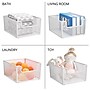 mDesign Steel Organizer, Matte White (26092) ~#|#~47F16D80-A6C7-46D1-9EAE4EAA8868C33B_sc7