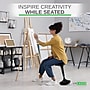 Uncaged Ergonomics Armless Wobble Active Office Stool, Black (WSB)~#|#~47F3391B-D968-402D-96F55BBF12521A1F_sc7