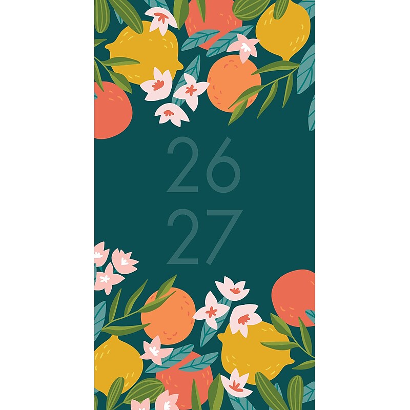 2026-2027 Willow Creek Floral Punch 3.5" x 6.5" Monthly Planner Cover (56554X) image 1