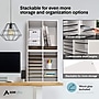 AdirOffice 500 Series 16-Compartment Literature Organizers, 20" x 11.8", White, 2/Pack (500-16-WHI-2PK)~#|#~47FD6703-00EE-49BC-B53726FF06E6A289_sc7