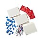 hand2mind Double-Sided Dry-Erase Whiteboard, 12" x 9", 30/Pack (42343)~#|#~4800F8D5-AC1C-474C-8612FB22A82CFEFD_sc7