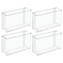 iDESIGN Affixxx Adhesive Organizers, Clear, 4/Set (27808M4)~#|#~48019D52-41E5-417F-920B8890D1218319_sc7