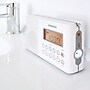 Sangean Wireless Portable 3-Band AM/FM/Weather-Alert Shower Clock Radio, Water Resistant, White (H201)~#|#~480B4B20-9EF8-4BB5-8B6FF7D62A5F5DB8_sc7