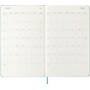 2026 Moleskine 5" x 8.25" Calendar Year Weekly Student Planner, Faux Leather Cover, Aquamarine Blue (276409)~#|#~480C4DAA-3B1C-4001-99819CA15FB04A8B_sc7