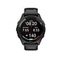 Garmin Forerunner 265 Smartwatch, GPS, 46mm, Black/Powder Gray Silicone Band (010-02810-00)~#|#~480E79D3-0792-4B48-84146B0BE2F7BA53_sc7