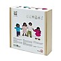PlanToys Wooden Doll Family, Dark Skin Tone, 4/Set (PTS7416)~#|#~48111FA5-C260-4663-A52405545FBF656C_sc7