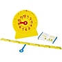 hand2mind NumberLine Magnetic Demonstration Clock, Yellow (92289)~#|#~48162863-A2A6-4C95-8D5871AA7C00D010_sc7