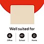 Staples 100% Recycled File Folders, Letter Size, Straight‑Cut Tabs, Manila, Eco‑Friendly Paper Stock, 100/Box~#|#~4818BE10-1348-4F66-95D1AD7CF26578E4_sc7