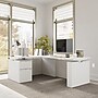 Bush Business Furniture Stratus 60"W Electric L-Shaped Adjustable Standing Desk with File Cabinet, White (SUT015WH)~#|#~481C53EA-C6F8-4A6F-898A088D6D922675_sc7