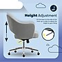 Serta Mia Ergonomic Fabric Swivel Computer and Desk Chair, Gray (CCHR10009B)~#|#~482A020F-EA88-4503-A7519B842FCF7B6C_sc7