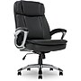 Serta Fairbanks Ergonomic Bonded Leather Executive Big & Tall Chair, 350 lb. Capacity, Black (43675OSS)~#|#~482CDBCB-4B45-482D-AD14CFDC371C33D4_sc7