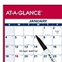 2026 AT-A-GLANCE 48" x 32" Yearly Dry Erase Wall Calendar, Reversible, White/Red (PM326-28-26)~#|#~482FAEC5-C544-482C-A12FD21ADFA7548D_sc7