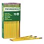 Ticonderoga The World's Best Pencil Wooden Pencil, 2.2mm, #2 Soft Lead, 72/Pack (33904)~#|#~483049F3-1722-4205-BE293BE9B1BCBD6E_sc7