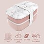Bentgo Classic Bento Box, 3-Compartment, Blush Marle, 22 oz. (BENTGO-M)~#|#~48352691-3734-42A9-965A5E78AF83B8D2_sc7
