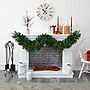Nearly Natural 6-ft Mixed Pine Artificial Christmas Garland with 35 Clear LED Lights, Berries and Pinecones (W1108)~#|#~483A438E-72EF-4404-9A3B8F156051B258_sc7