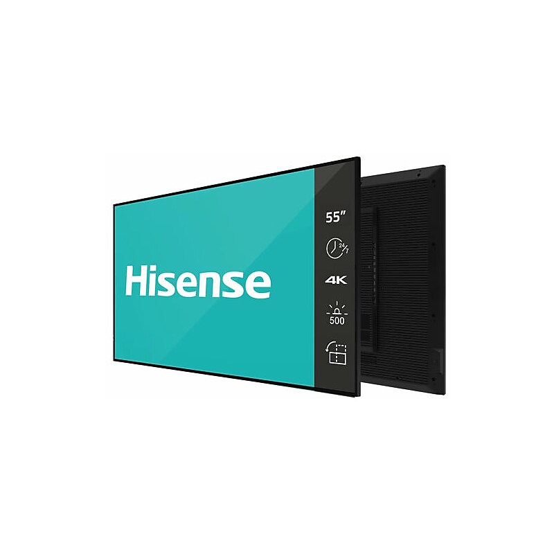 Hisense DM Series 55" 4K UHD IPS Digital Signage Commercial Display for Digital Signage (55DM66D) image 1