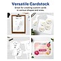 Avery Integrated Cards, 8.5" x 11", Glossy White, 25/Pack (95282)~#|#~483DE11B-4C3C-49DE-B110E479901E026D_sc7