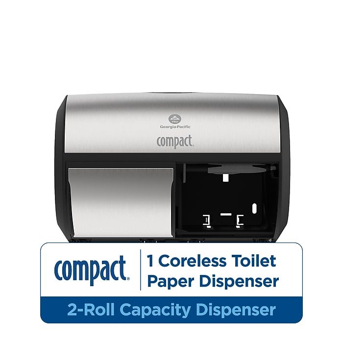 ketto sea  2箱目 Georgia-Pacific Compact 2-Roll Side-by-Side Coreless Toilet Paper