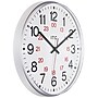 Infinity Instruments Prosaic 12" Quartz Wall Clock, Plastic Case, Battery Powered (90/1224-1SV)~#|#~483FC4DA-2145-47E6-800C18EC00BCB69D_sc7