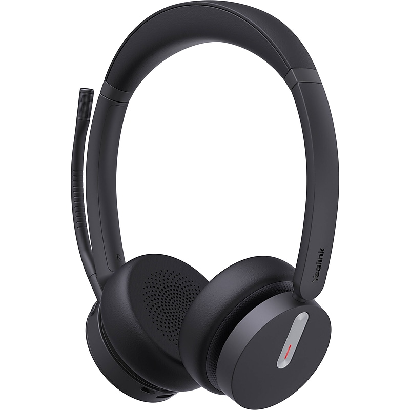 Yealink BH70 Wireless Noise Canceling Bluetooth Stereo Headset, USB-C, MS/UC Certified (1208668) image 1