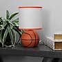 Simple Designs SportsLite Mini Basketball 10.7" LED Table Lamp, Orange (LT2120-BSK)~#|#~484465B7-2975-4B6C-95A2D44CBB415FC0_sc7