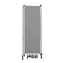 National Public Seating Robo Series 11-Panel Folding Mobile Room Divider, 72"H x 256"W, Grey Fabric (RDG6-11PT02)~#|#~48496E5E-5655-417A-9A84A9B3171E3AE4_sc7