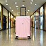 InUSA Vasty 26.37" Hardside Suitcase, 4-Wheeled Spinner, TSA Checkpoint Friendly, Pink (IUVAS00M-PNK)~#|#~4849A5D8-E754-4CAE-A07A6D2DA5663236_sc7