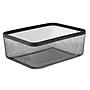mDesign Steel Organizer, Matte Black (25954) ~#|#~484CF31F-8CFC-4BA6-81204D7D69EF76E2_sc7