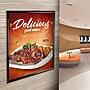 Azar Snap Poster Frame, 22" x 28", Wall Mounted, Black, Plastic (300342-BLK)~#|#~484FEFB3-03E1-45AD-A5AA08A1423A414C_sc7