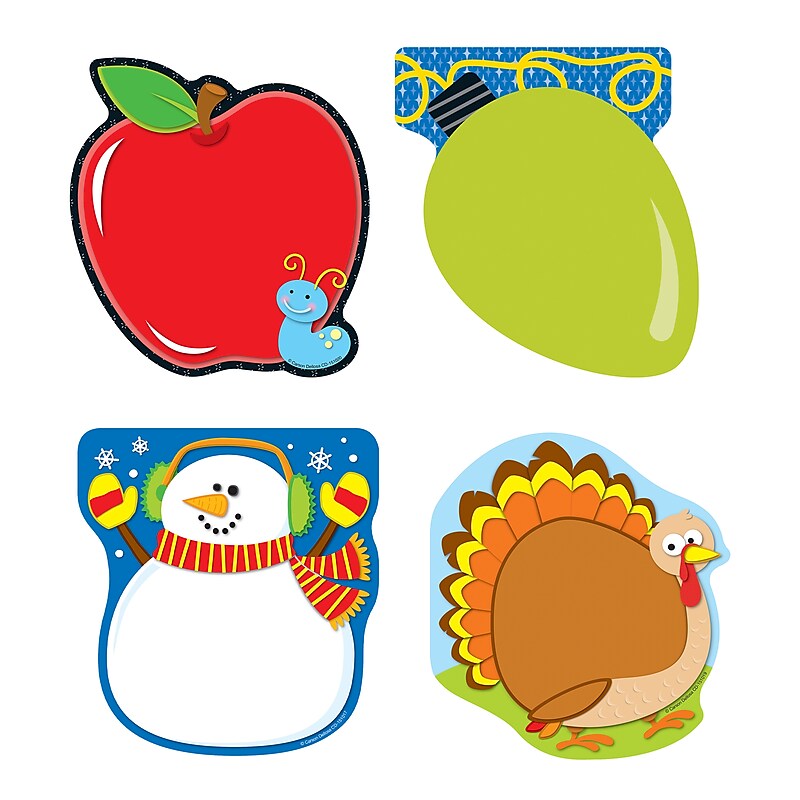 Carson-Dellosa Holidays Notepad Set, Multicolored (145397) image 1