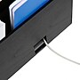 Mind Reader 6-Compartment Desk Organizer, Black (DESKCOMP-BLK)~#|#~4852C1E0-EB82-4BDF-B6642D12DF976309_sc7